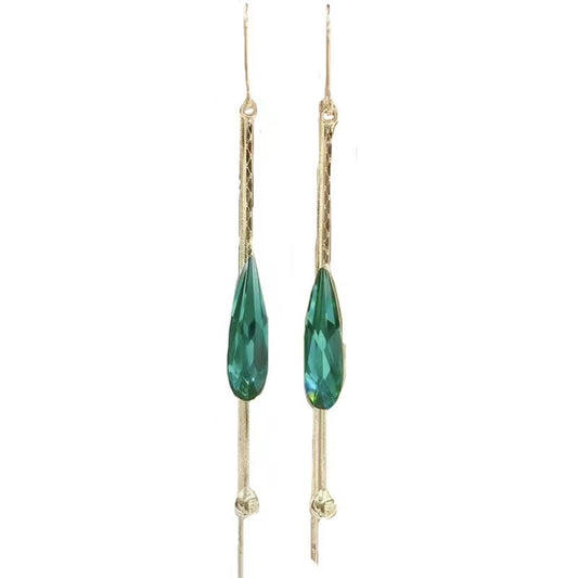 Pendientes Lágrimas Esmeralda