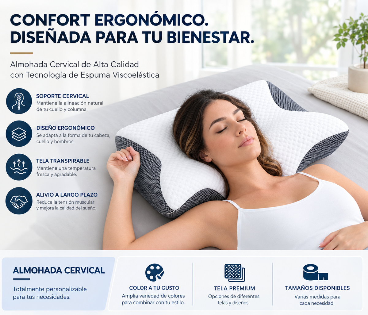 Almohada Cervical